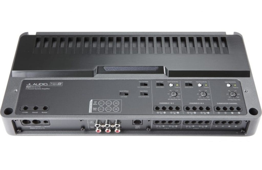 JL Audio RD900-5 5 channel amplifier top view