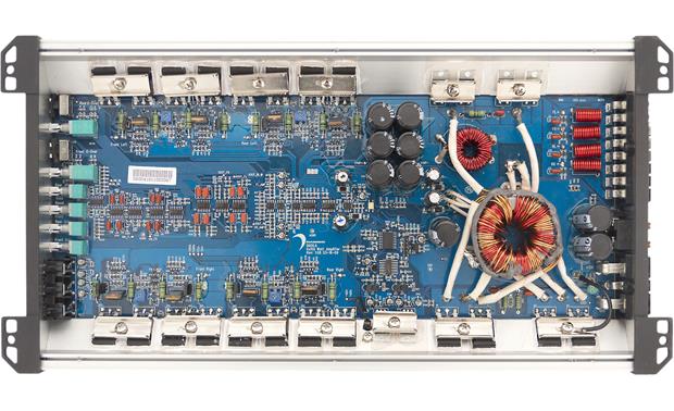 Internal image of a 4 ch. amp