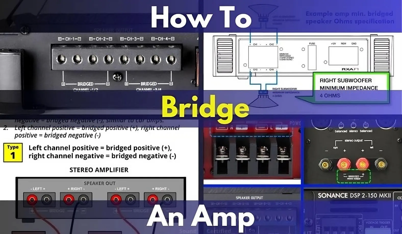 how to bridge an amp featured image