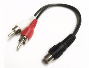RCA y adapter cable image
