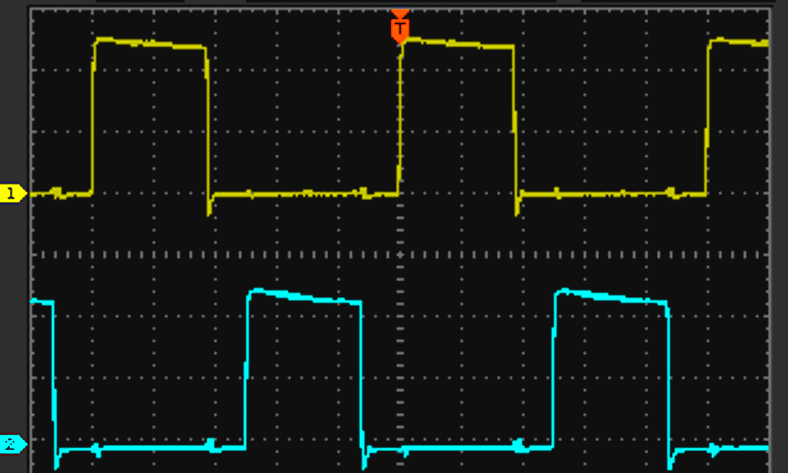 Car amp SMPS waveforms example image