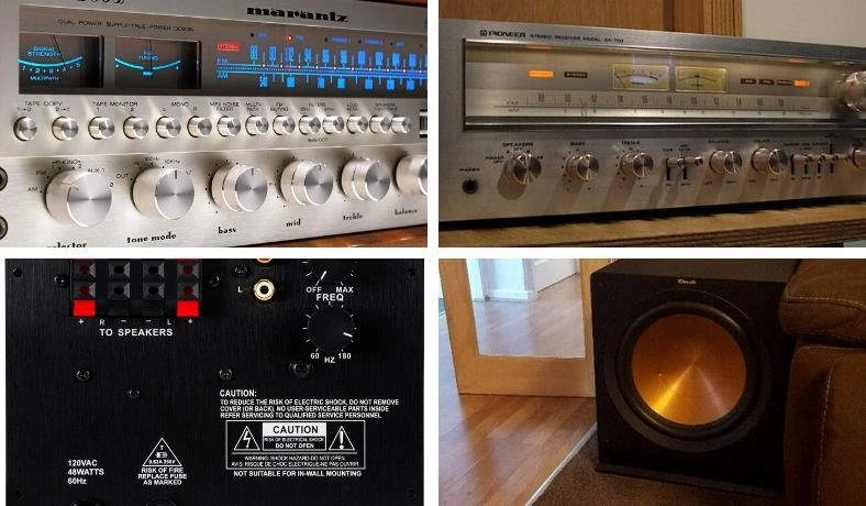 How to connect a subwoofer to old amplifier or vintage receiver featured image