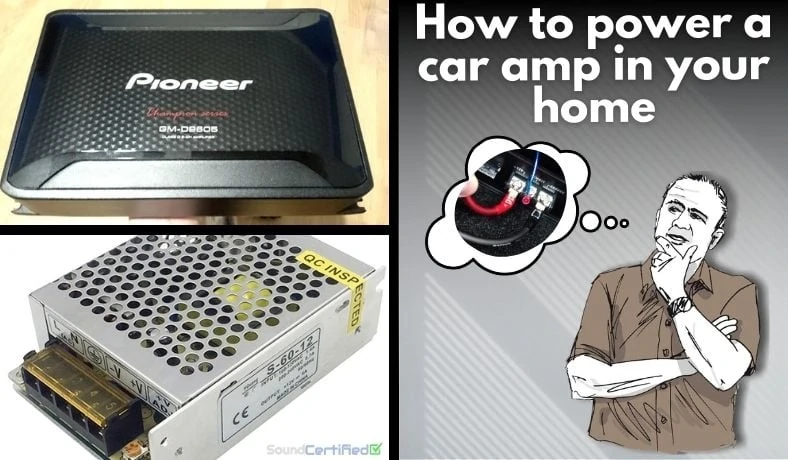 How to power a car amp in your home featured image