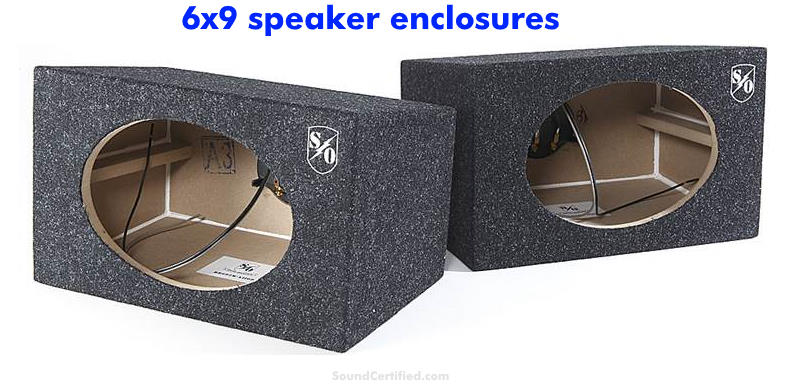 example of 6x9 inch car speaker enclosures