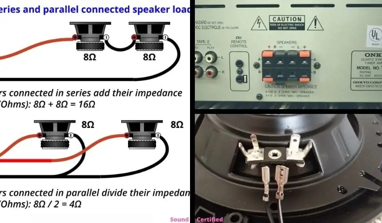 how to connect 2 speakers to one output article image