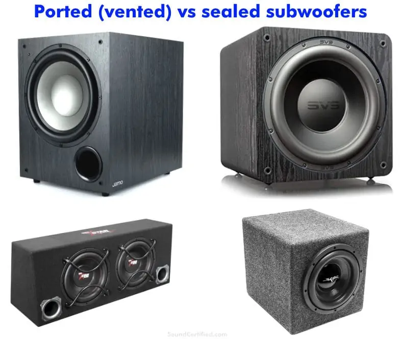 powered vs sealed subwoofers