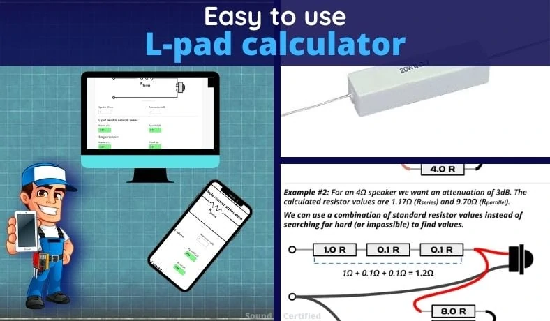 L pad calculator main image