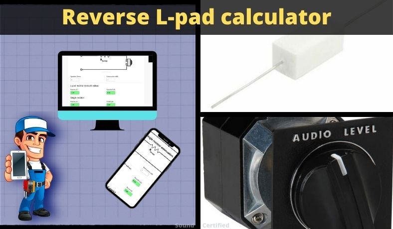 reverse L-pad calculator main image