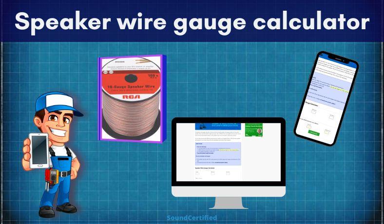 speaker wire gauge calculator