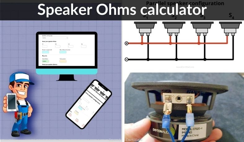 speaker ohms calculator main image