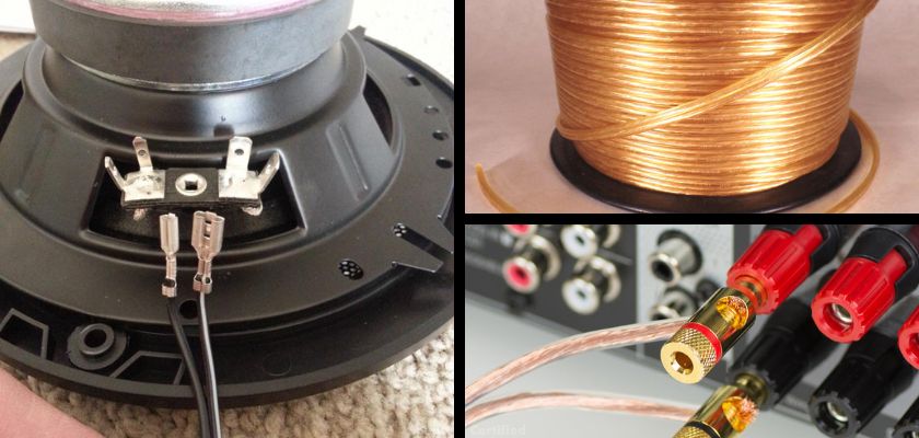 example image of speaker wire