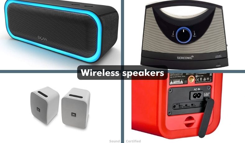 wireless and bluetooth speaker examples