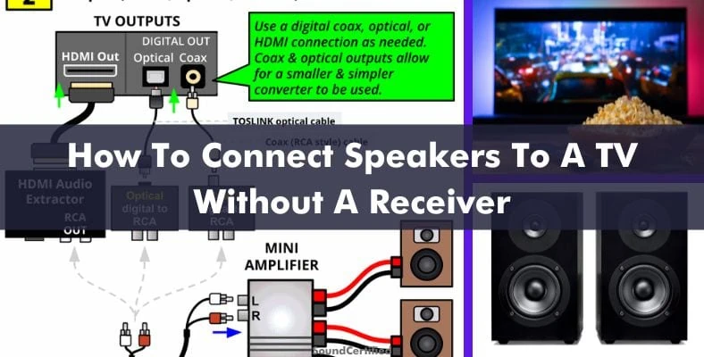how to connect tv to speakers without receiver featured image