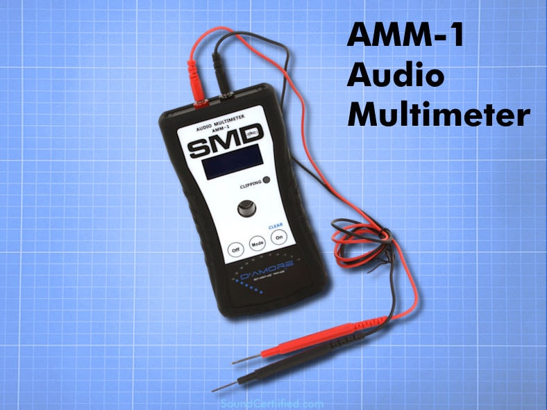 SMD AMM 1 audio multimeter example